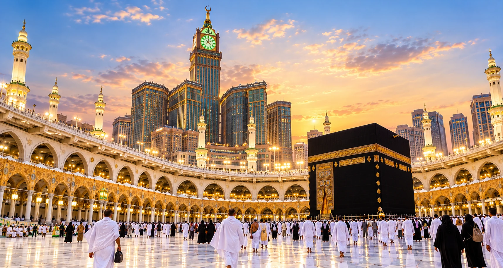 Sacred sites in Makkah and Madinah